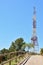 Telecommunications tower with multiple antennas