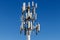 Telecommunications and Wireless Cell Equipment Tower with Directional Mobile Phone Antenna II