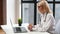 Telemedicine concept. A doctor consults online