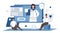 Telemedicine and ehealth concept