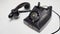 Telephone antique black color and speaker at side