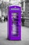 Telephone booth in London