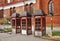 Telephone booth on Vilniaus street in Kaunas. Lithuania