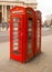 Telephone box in london