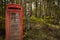 Telephone box in the middle of nowhere