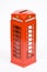 Telephone box money bank