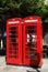 Telephone boxes, Gibraltar.