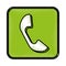 Telephone call application icon