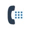 Telephone dial Icon