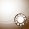 Telephone disk background