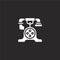 telephone icon. Filled telephone icon for website design and mobile, app development. telephone icon from filled history