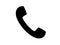 Telephone receiver icon. Black retro sound receiver for communication old technology with speaker and microphone for breaking news