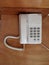 Telephone retro device white