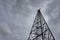 telephone tower and storm.