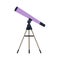 Telescope Vector Illustration in Flat Style Design Web