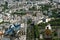 Telescope viewer and city skyline at daytime. Paris, France.