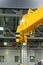 Telescopic boom crane. Modern construction equipment.