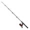 Telescopic fishing rod colorful template