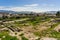 The Telesterion hall in archaeological site of Eleusis Eleusina in Attica Greece