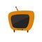 Television logo icon vector