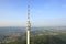 Television tower aerial view