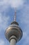 Television tower in Berlin, turistic attraction