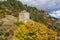 Tella Ermitage and surrounding landscape, Huesca, Spain