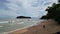 The Telok Teluk Melano Coastline and Serabang Beach at the most southern tip of the Tanjung Datu part of Sarawak