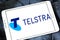 Telstra telecommunications company logo