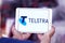 Telstra telecommunications company logo