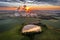 Temelin Nuclear Power Station in south bohemia in Czech Republic