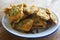 Tempeh Mendoan - Deep Fried Tempe or Tempeh with Spiced Batter. Daily Indonesian food.