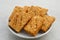 Tempeh, Tempe Goreng or Fried tempeh is Indonesia traditional food.
