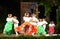 Temperamental Colombian dancers at Folklore Festival stage,Varna Bulgaria