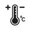 Temperature icon. Trendy Temperature logo concept on white background from Weather collection