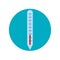 Temperature icon vector isolated on white background, Temperature sign , nature symbols