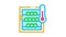 temperature in wine cellar Icon Animation