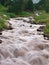 Tempestuous mountain river