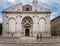 The Tempio Malatestiano church in Rimini, Italy