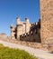 Templar Castle in Ponferrada, Spain