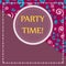 Template for Child Party Flyer Print