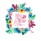 Template designt banner Best mom ever. Square poster for happy mother`s day holiday with flower decoration. Squar