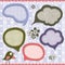 Template speak bubbles, vector