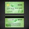 Templates of credit cards design