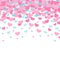 Templates Valentine`s Day. Endless pink backgrounds with hearts.