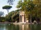 Temple of Aesculapius in Villa Borghese