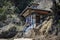 Temple along the footpath to the Tiger Nest, Paro, Bhutan