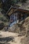 Temple along the footpath to the Tiger Nest, Paro, Bhutan