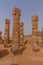 Temple of Amun ruins in Naqa, Sud