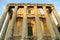 The temple of Antoninus and Faustina in the Roman Forum